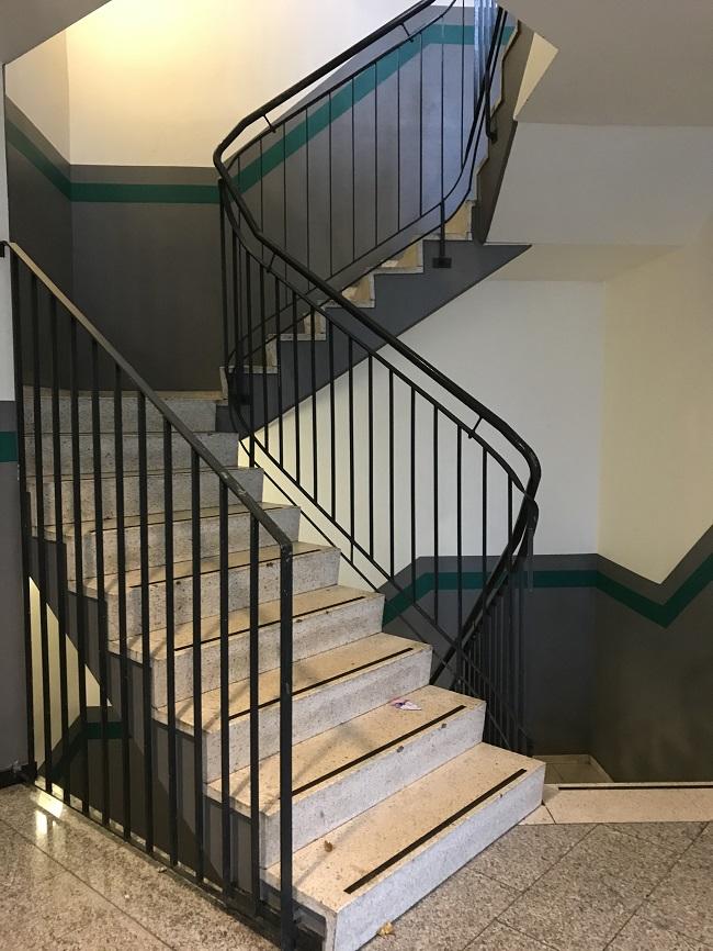 Винтовая лестница общежитие в Германии