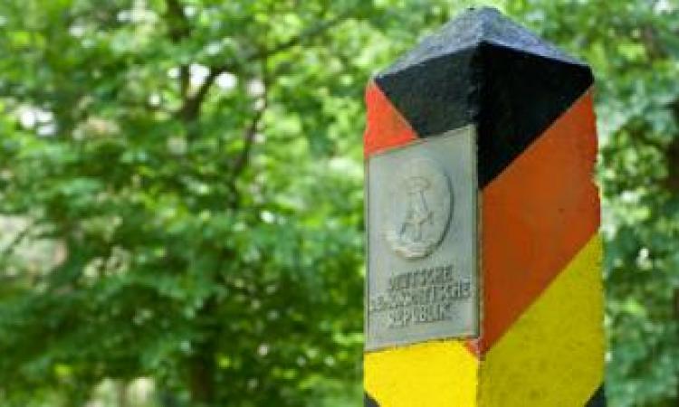 Что сейчас представляет из себя бывшая граница между ГДР и ФРГ. Бывшая пограничная зона ФРГ и ГДР