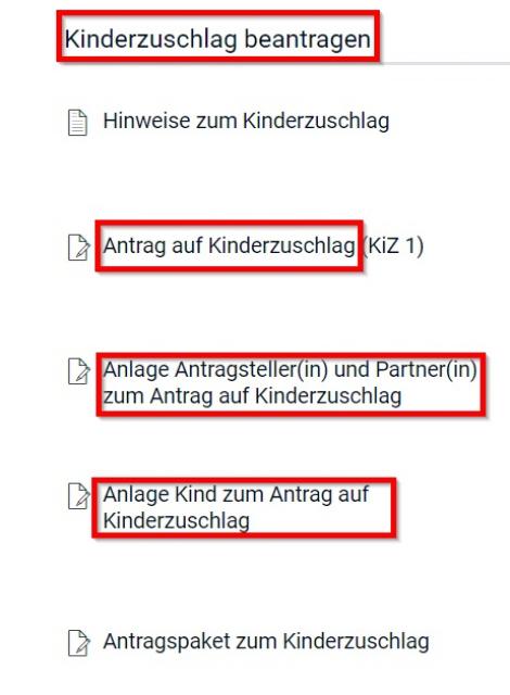 Kinderzuschlag antrag 2018