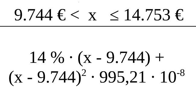 Формула расчёта налоговой ставки 9744-14753€