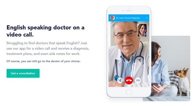 Англоязычный врач в Германии консультирует по телефону