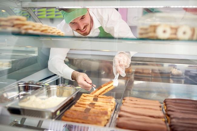 Контитер в Германии работает в пекарне