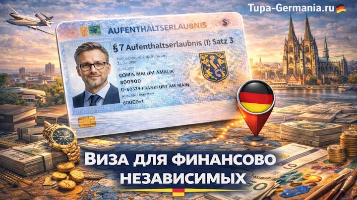 Состоятельный человек иммигрировал в Германию