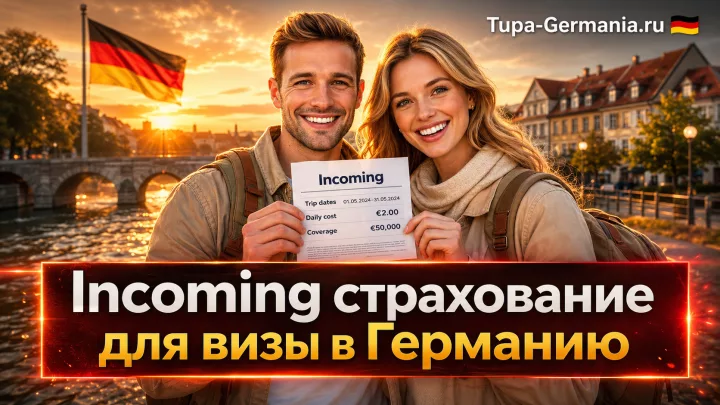 Поездки в Германию застрахованы Incoming
