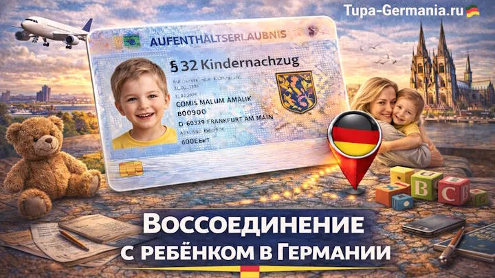 Ребёнок иммигрирует в Германию