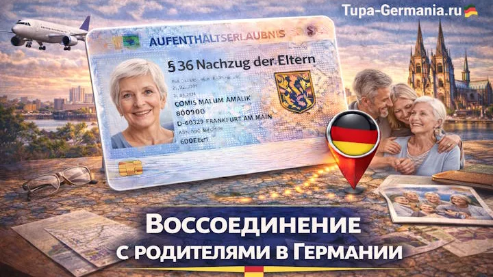 Родители иммигранта перебрались в Германию.