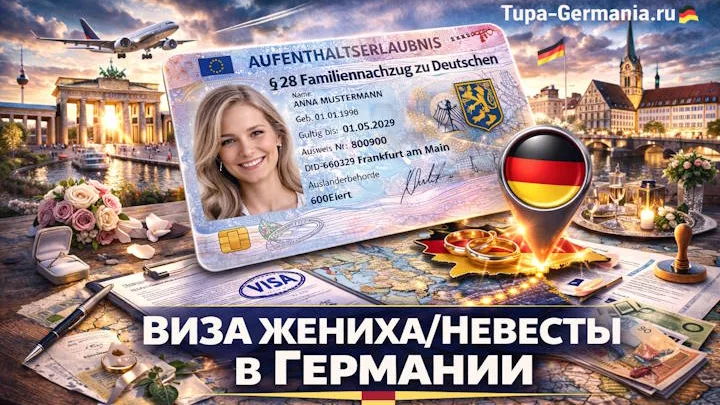 Свадьба с немецким гражданином в Германии