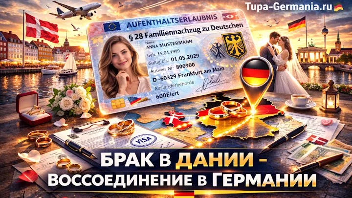 Свадьба с немцем в Дании