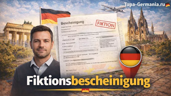 Иммигранты получили Fiktionsbescheinigung в Германии