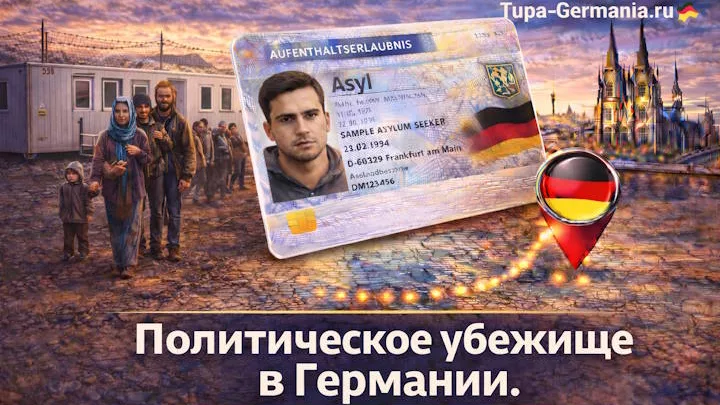 Беженцы получили убежище в Германии