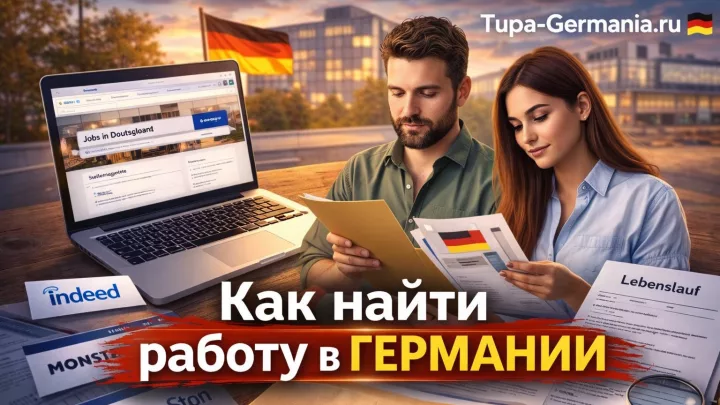 Иммигранты ищут работу в Германии