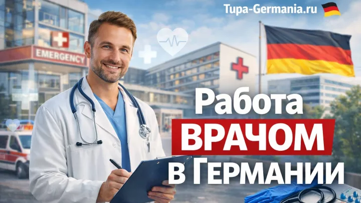 Врач иммигрант работает в Германии