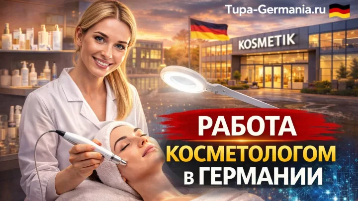 Немка на приёме у косметолога