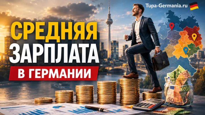 Зарплата в евро в Германии