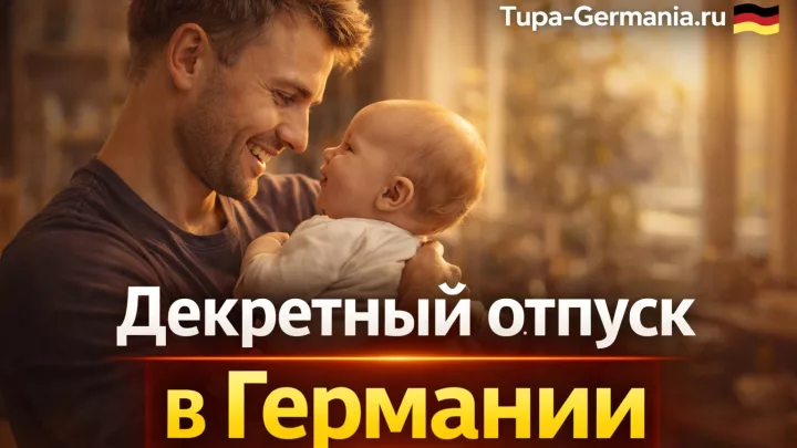 Отец в Германии в декретном отпуске