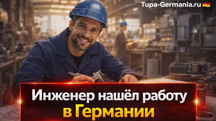 Инженер нашёл работу в Германии