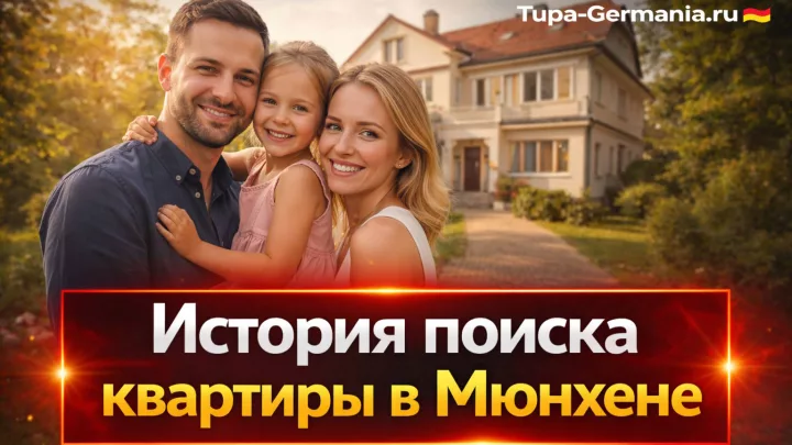 Семья иммигрантов нашла квартиру в Мюнхене