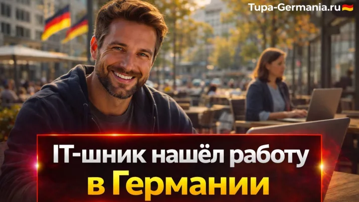 Работник в сфере IT нашёл работу в Германии