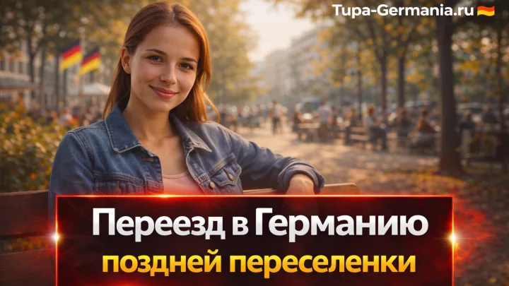 Поздняя переселенка приехала в Германию