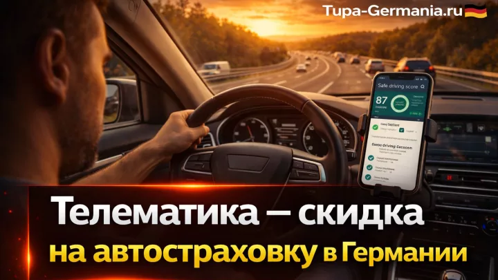 Вождение в Германии с телематикой