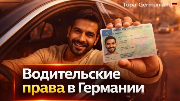 Иммигрант обменял права в Германии