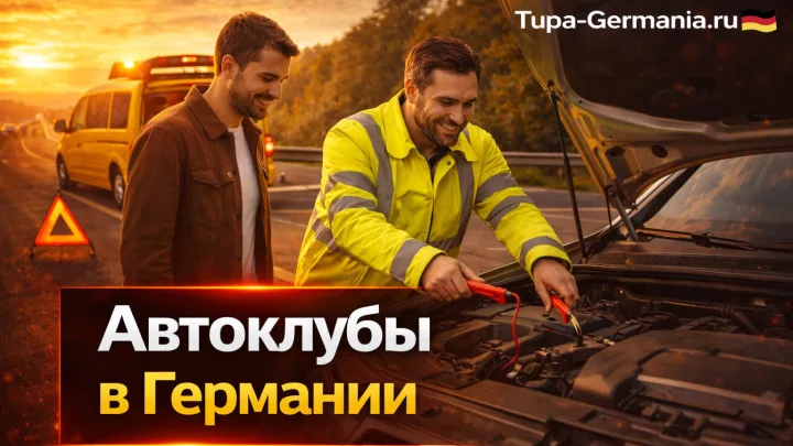 Немецкие автоклубы помогают на дороге