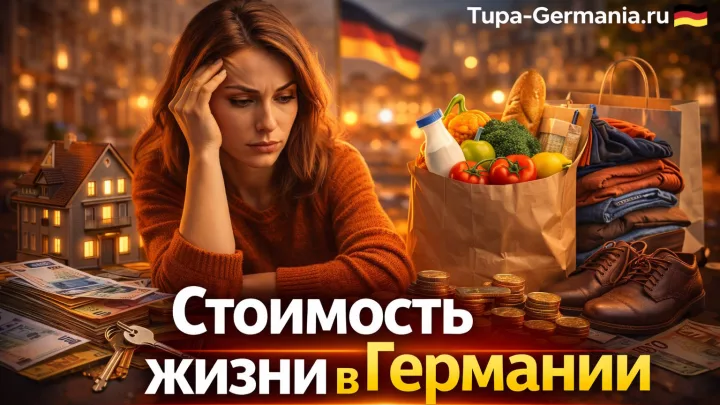 Подсчёт необходимой суммы для жизни в Германии