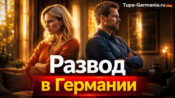 Семейная пара немцев разводится в Германии