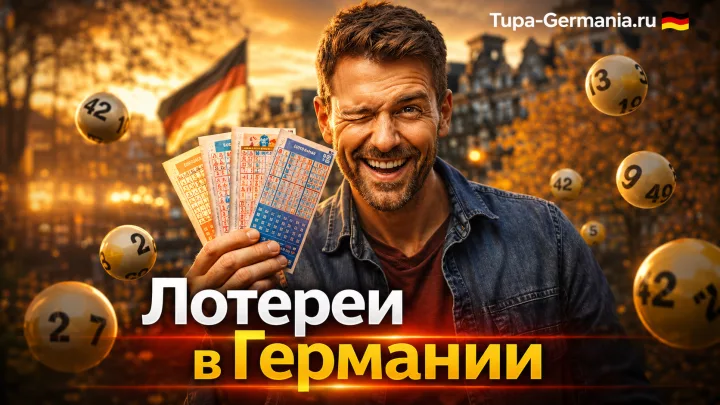Мужчина купил лотерейные билеты в Германии