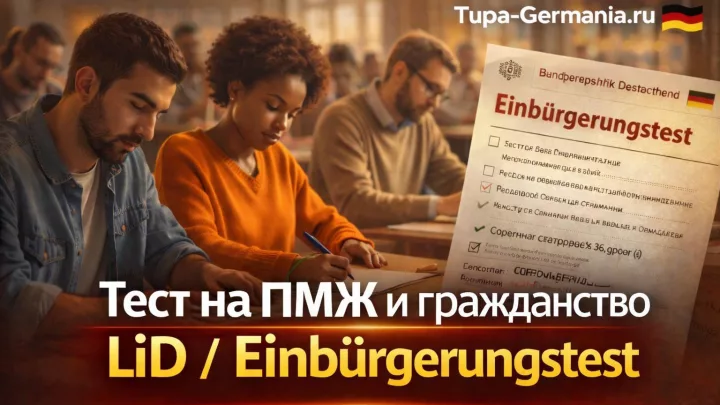Мигранты сдают тест на гражданство