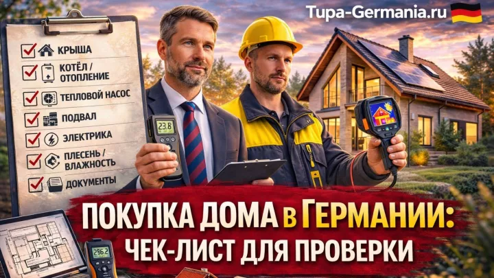 Дом в Германии куплен с поддержкой