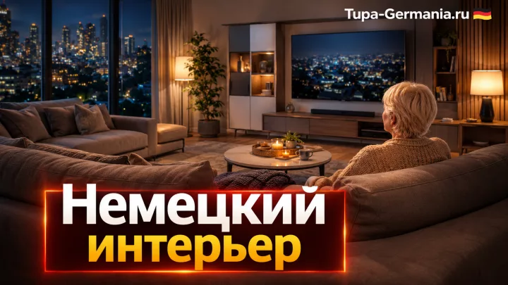 Интерьер типичной немецкой квартиры