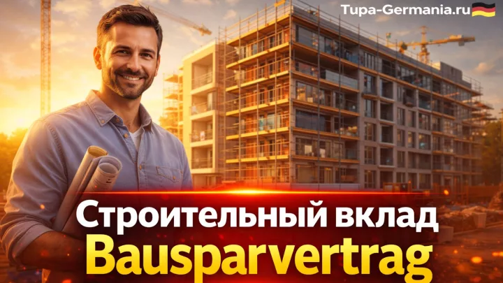Дом в Германии построен с Bausparvertrag
