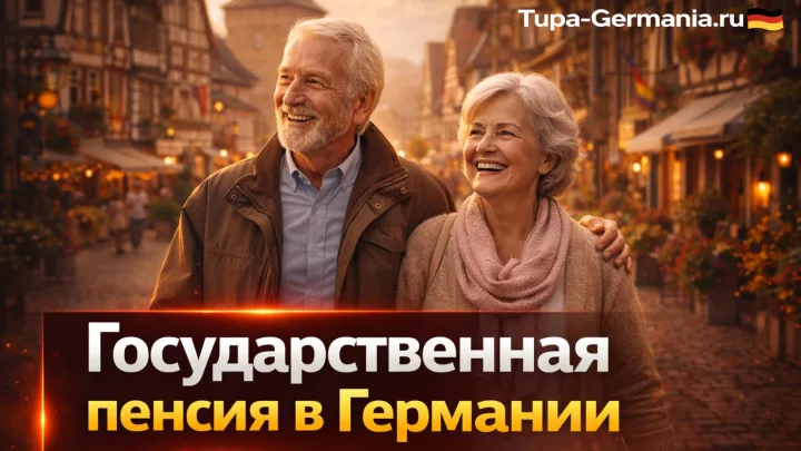 Немецкие пенсионеры довольны жизнью