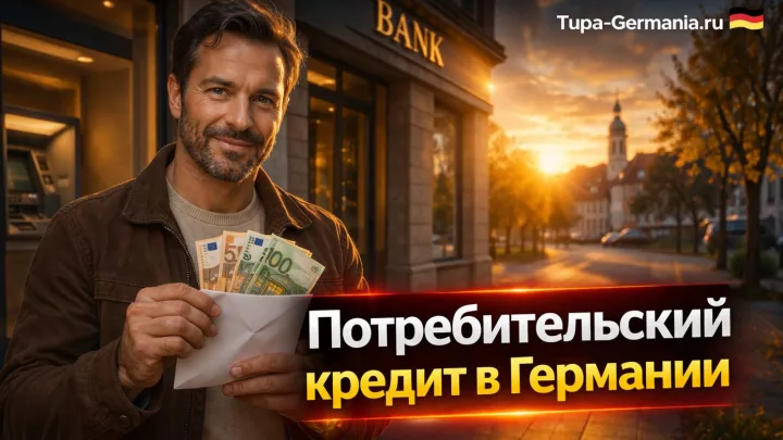 Деньги взятые в кредит в Германии