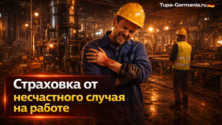 Несчастный случай на работе в Германии