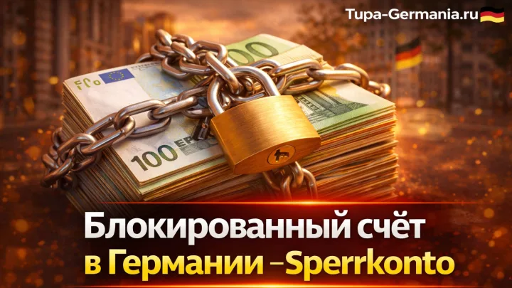 Деньги положенные на блокированный счёт