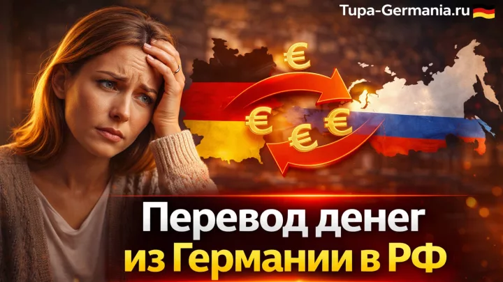 Денежный перевод из Германии в другую страну