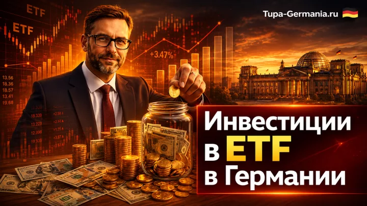 Доли в немецком ETF фонде.
