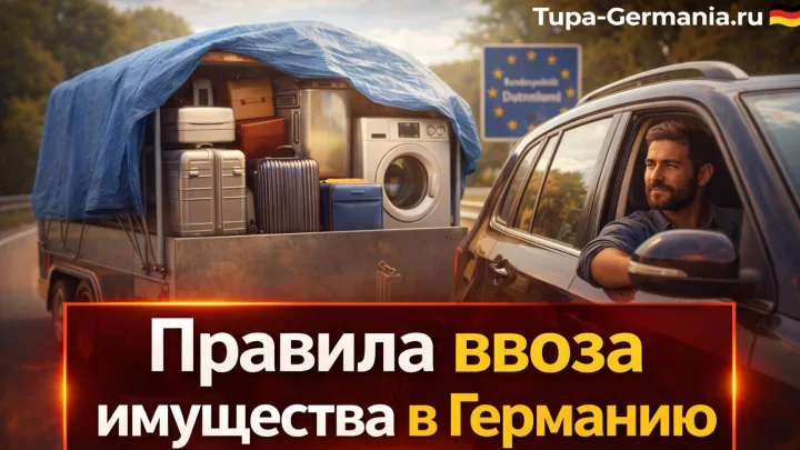 Имущество немецкого иммигранта растаможка