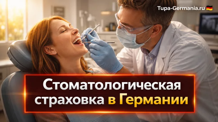 Стоматолог в Германии лечит по страховке