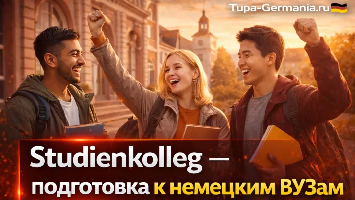 Иностранцы поступили в немецкий коллег