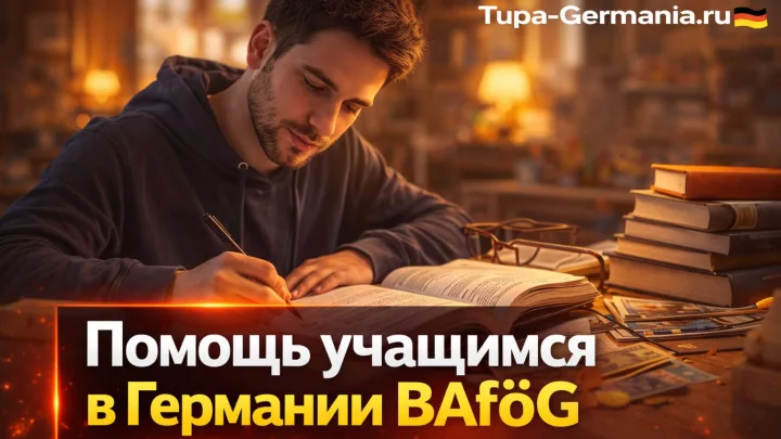 Студент получил бафёг в Германии