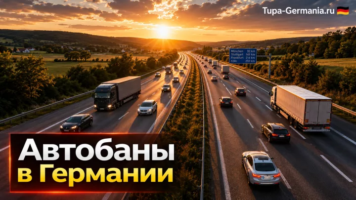 Немецкая скоростная автострада