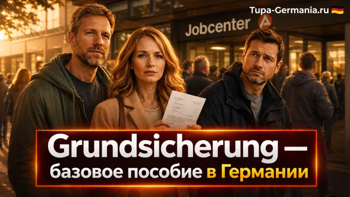 Получатели пособия по безработице в Jobcenter