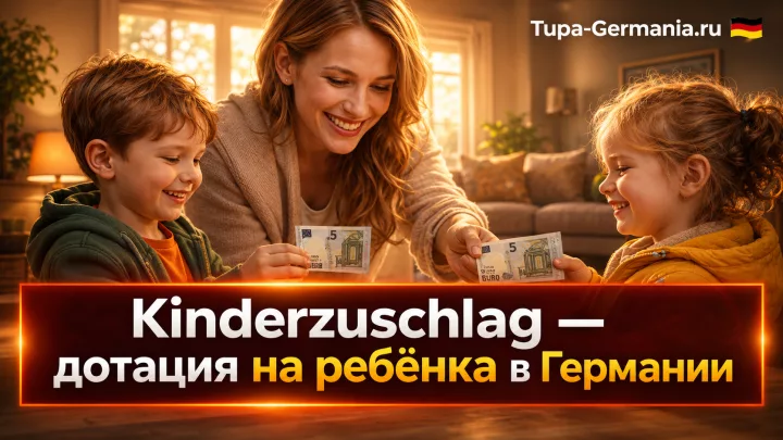 Доплата детям вдобавок к Kindergeld