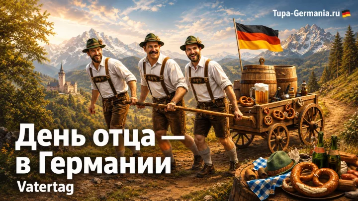 Немцы празднуют мужской день