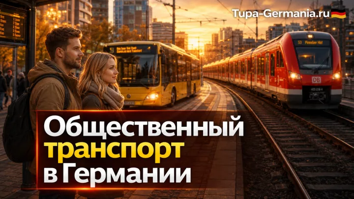 Городской и междугородний транспорт в Германии