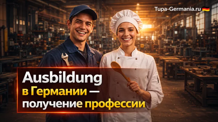 Ученики проходят аусбильдунг в Германии