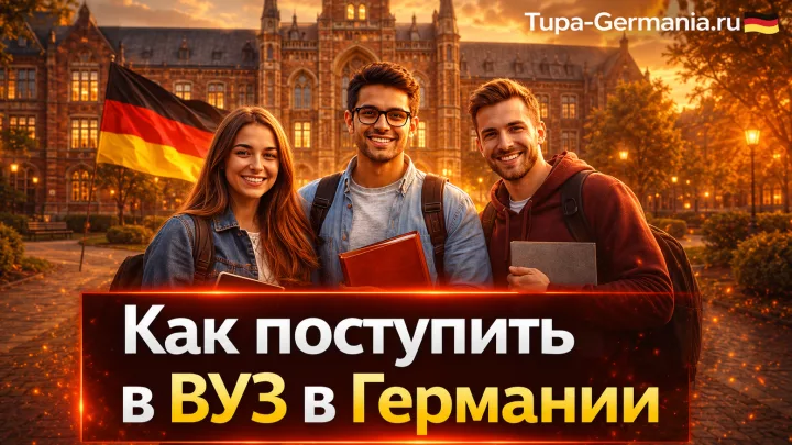 Иностранные студенты поступили в немецкий ВУЗ